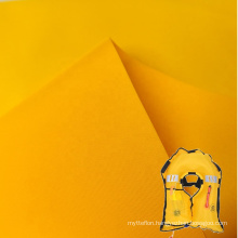 Waterproof Yellow Color 210D Nylon Oxford TPU Laminated Fabric Used For Outdoor Inflatable Life Jackets